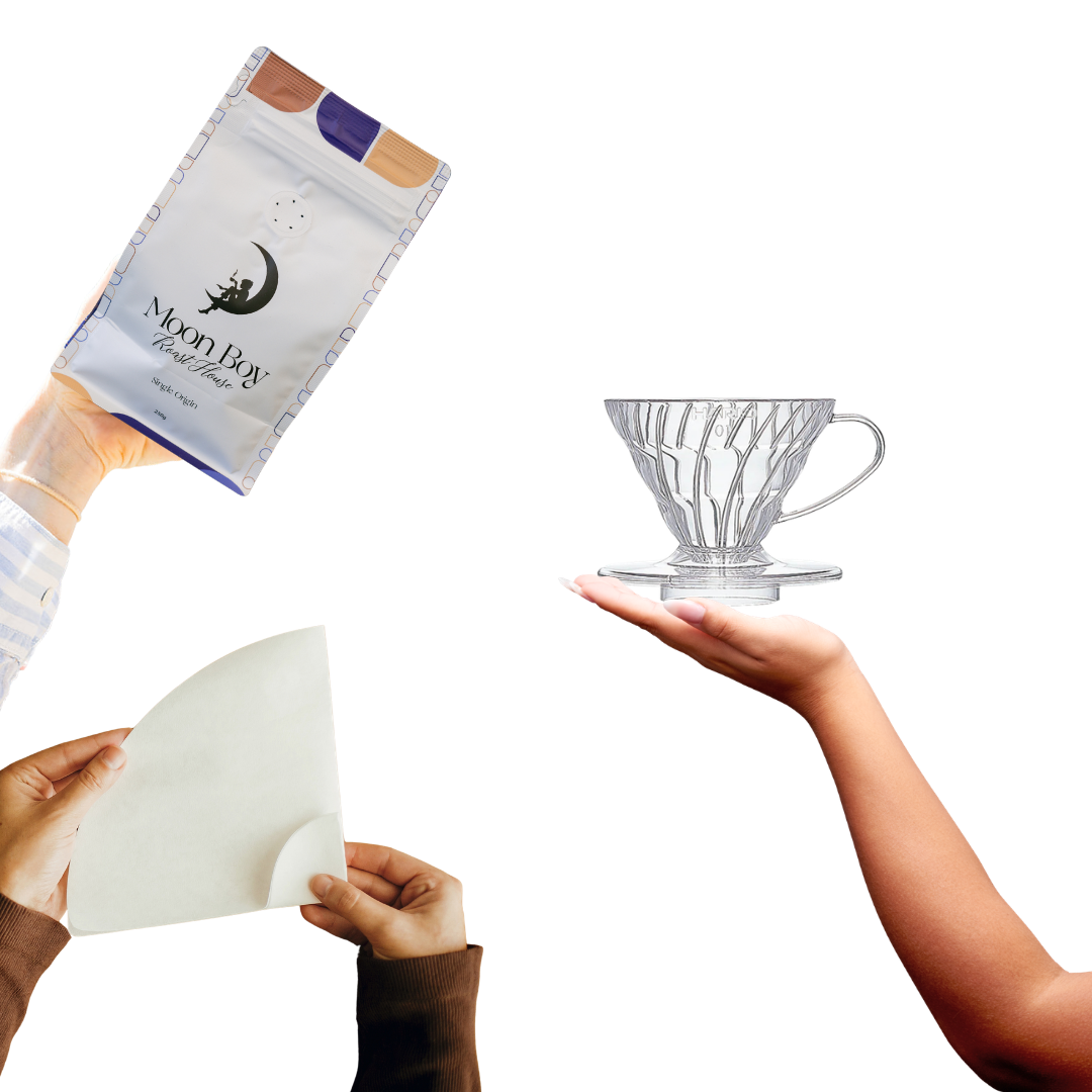 Black Coffee Bundle | Single Origin Coffee & V60 Starter Kit